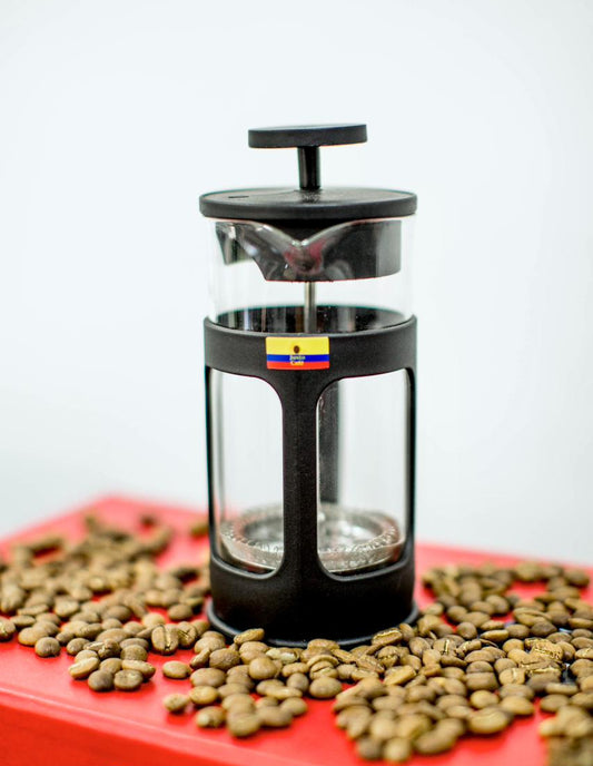 Prensa Francesa 350 ml + Café Justo 250 g